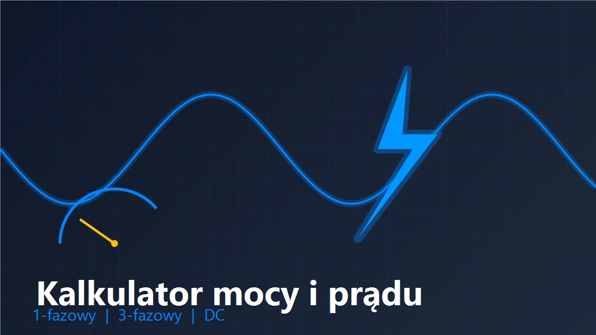 Kalkulator mocy i prądu